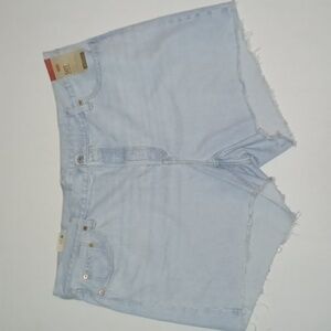 Levi's 501 Button-Fly Shorts Size-24W NWT